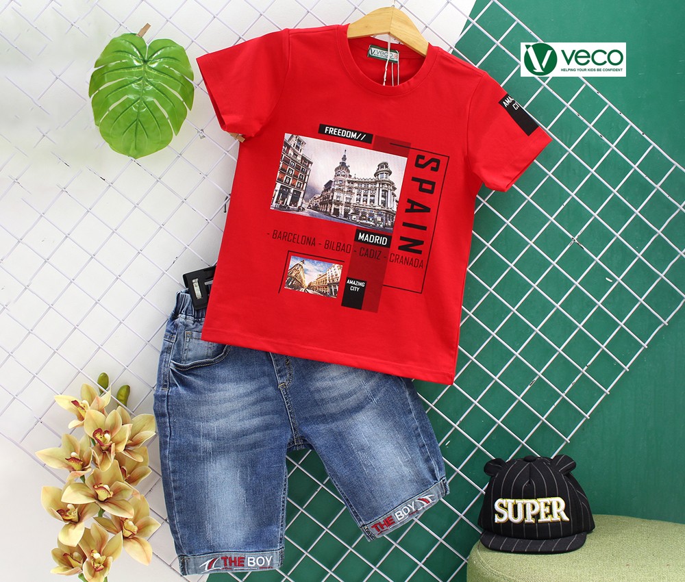 Xưởng may quần áo trẻ em xuất khẩu giá sỉ VECO